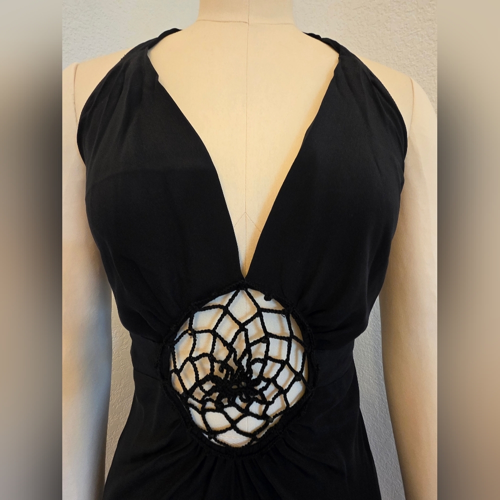 Moschino Silk Black Dress - Picture 3 of 13